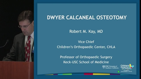 Thumbnail for entry Dwyer Calcaneal Osteotomy