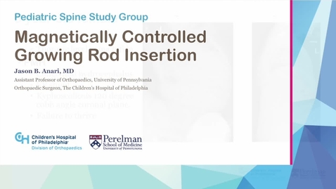 Thumbnail for entry MCGR Insertion Early Onset Neuromuscular Scoliosis