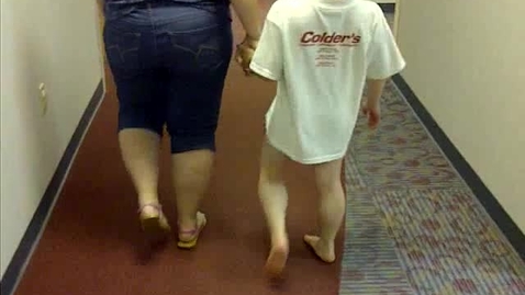 Thumbnail for Video 1 of 2 - Gait of a boy with Duchenne Muscular Dystrophy