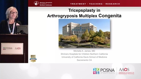 Thumbnail for Tricepslasty for Arthrogryposis