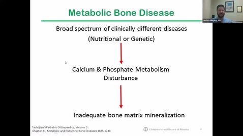 Thumbnail for entry Management and Techniques for Patients with Metabolic Bone Disease