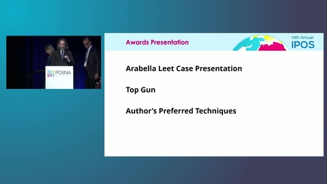 Thumbnail for IPOS 2022 - Arabella Leet Residents &amp; Fellows Forum Case Presentation Award 