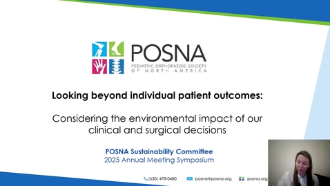 Thumbnail for 1. Introduction - Looking Beyond Individual Patient Outcomes: Considering The Environmental Impact Of Our Clinical And Surgical Decisions
