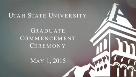 Thumbnail for entry 2015 Graduate Commencement - Captioned