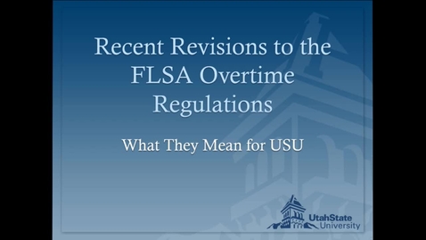 Thumbnail for FSLA Regulation Townhall Discussion - September 1, 2016