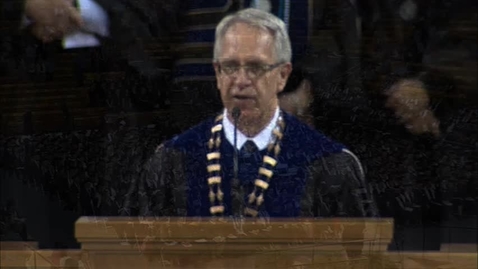 Thumbnail for 2014 UNDERGRADUATE COMMENCEMENT CEREMONY