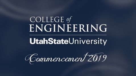 Thumbnail for entry USU College of Engineering Commencement Ceremony 2019