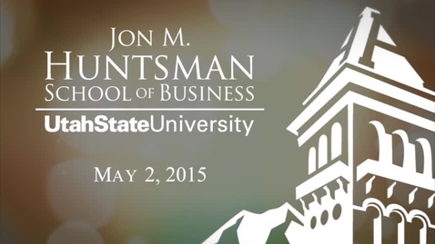 Thumbnail for entry 2015 Huntsman School of Business Commencement - Captioned