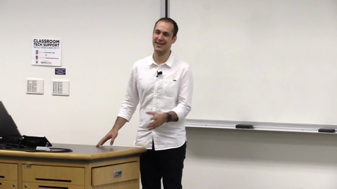 Thumbnail for Ecology Seminar Series - Dr. Kaveh Madani &quot;Water, Complexity and Public Policy in Iran&quot;