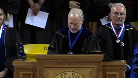 Thumbnail for 2014 GRADUATE COMMENCEMENT AND HOODING CEREMONY cc