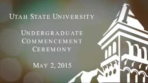 Thumbnail for entry 2015 Undergraduate Commencement