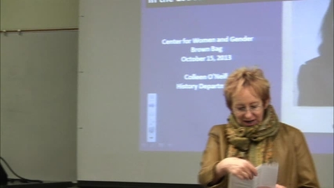 Thumbnail for Dr. Colleen O'Neill - The Intermountain Girls Go to LA: Gender, Childhood, and American Indian Urban 