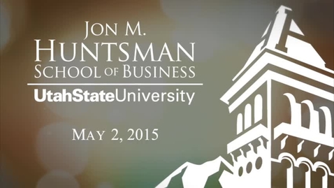 Thumbnail for 2015 Huntmsan School of Business Commencement