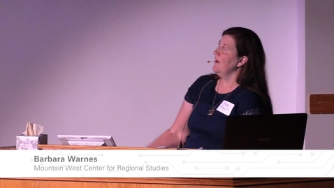 Thumbnail for Telling Our Story: How the Mountain West Center for Regional Studies Asked the Right Questions and Used Available Resources to Refocus their Website – Warnes