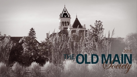 Thumbnail for entry Old Main Society 2016