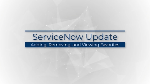 Thumbnail for adding-removing-viewing-favorites
