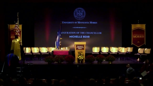Inauguration Of Chancellor Michelle Behr University Of Minnesota Morris