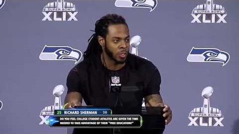 Thumbnail for Richard Sherman: Student Athlete Education