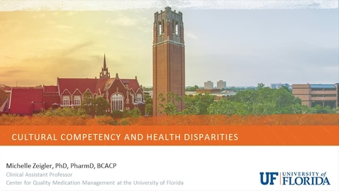 Thumbnail for Video 2: Cultural Competency