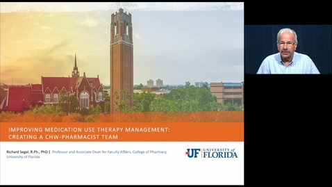 Thumbnail for entry Video 1: Introduction to the UF CHW Training Program