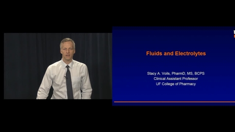 Thumbnail for Fluids and Electrolytes