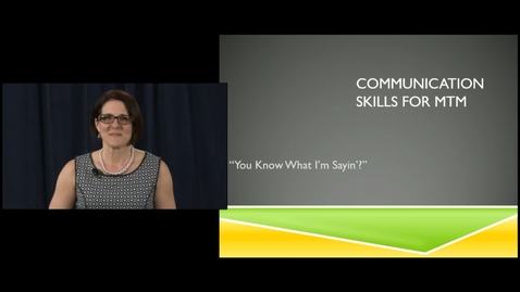 Thumbnail for Communication Skills for MTM