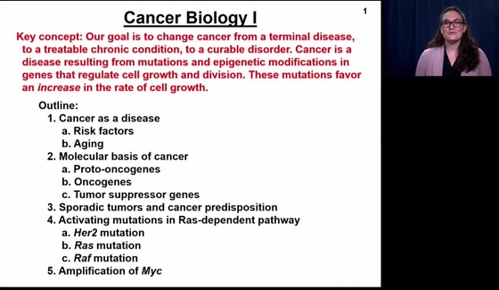 Cancer Biology I