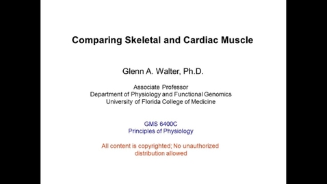 Thumbnail for entry Comparing Skeletal and Cardiac Muscle