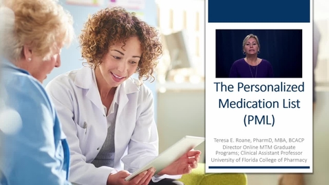 Thumbnail for The Personalized Medication List (PML)