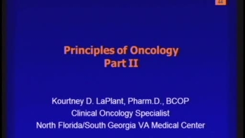 Thumbnail for B4 - Principles of Oncology II