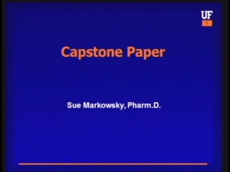 Capstone Paper College Of Pharmacy