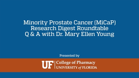 Thumbnail for MiCaP Q and A with Mary Ellen Young 4-21-2017