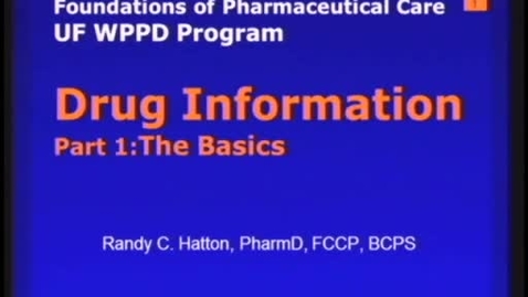 Thumbnail for C2 - Overview of Medical Information: Part I