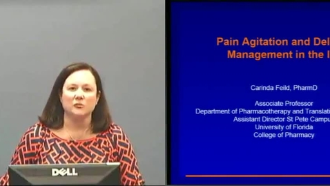 Thumbnail for Pain, Agitation, and Delirium in the ICU