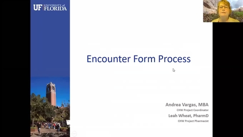 Thumbnail for Encounter Form Process