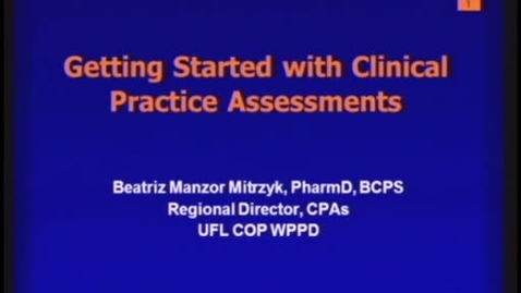 Thumbnail for Getting Started with CPAs