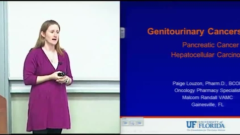 Thumbnail for GU cancers: Pancreatic, Hepatocellular