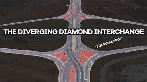 Thumbnail for How Diverging Diamonds Keep You From Dying