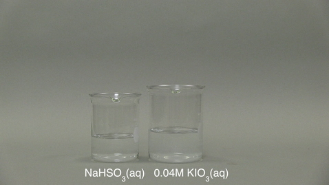 Thumbnail for entry iodine clock part 2 vs Temperature