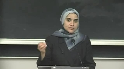 Thumbnail for Dalia Mogahed lecture: “Who Speaks for Islam?”