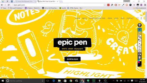 Thumbnail for Epic Pen Demonstration