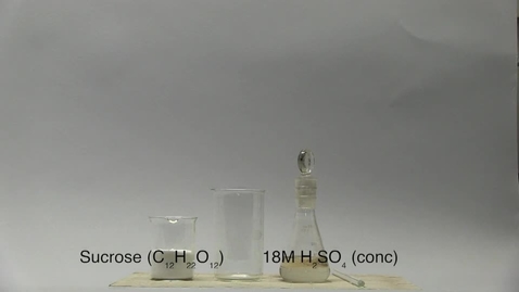 Thumbnail for Dehydration of Sucrose by Sulfuric Acid Ver 2