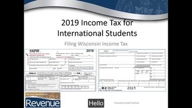 Tax Glossary Tutorial Videos And Events International Student Services Uw Madison