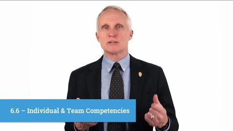 Thumbnail for MHR300 - Unit 4.6 - Individual &amp; Team Competencies