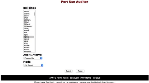 Thumbnail for Port Use Auditor