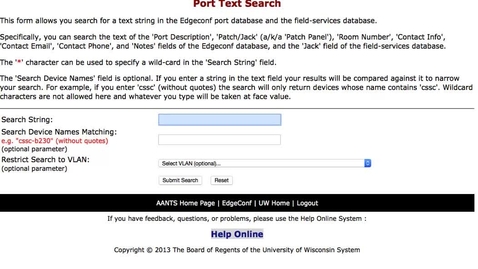 Thumbnail for Port Text Search