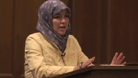 Thumbnail for Ingrid Mattson lecture: “The Relevance of the Abrahamic Traditions to an Increasingly ‘Spiritual not Religious’ American Society.”