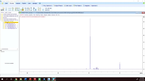 Thumbnail for HW 8 - how to acquire HSQC spectra in Topspin