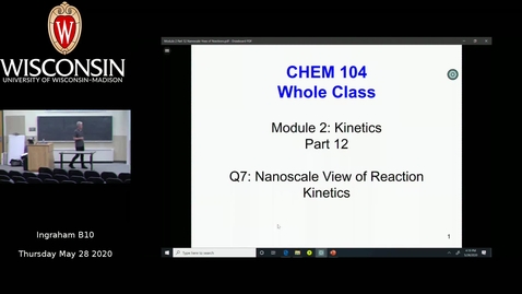 Thumbnail for CHEM 104 Module 2 Part 12 Nanoscale View of Reactions - Quiz part a
