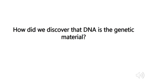 Thumbnail for Genetics 466 | Lecture #1- Discovering that DNA is the genetic material